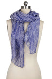 AC Silk Metallic Tissue Scarf