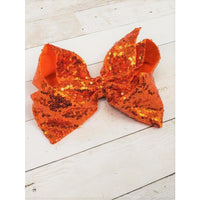 AC Sequined Texas Size Knotted Hair Bow