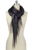 Polka Dot Silk Scarf