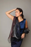 Ombre Glitz Wrap Sparkly Silk Scarf