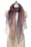 Ombre Glitz Wrap Sparkly Silk Scarf