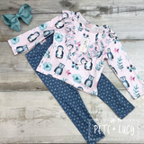 AC Penguin & Owl Pants Set