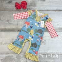 AC Three Little Pigs Romper