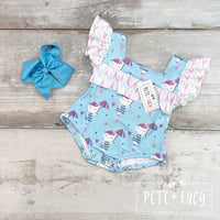 AC Umbrella Cat Romper