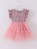 AC Pink Leopard Girl TuTu Dress