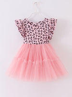 AC Pink Leopard Girl TuTu Dress