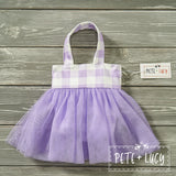 AC Princess Tulle: Purple Bucket Purse