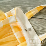 AC Princess Tulle: Yellow Bucket Purse