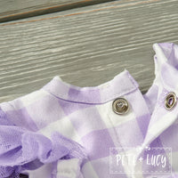 AC Princess Tulle: Purple Dolly Dress