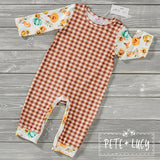 AC Pumpkin Love Boy's Romper