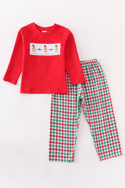 AC Boys Gingerbread 2 Pcs Pants Set