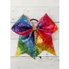 AC Rainbow Sequined Cheer Bow