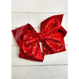 AC Sequined Texas Size Knotted Hair Bow