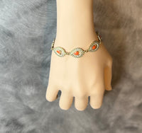 SBV Gold TearDrop Bracelet