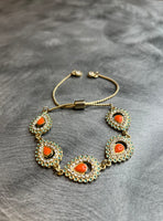 SBV Gold TearDrop Bracelet
