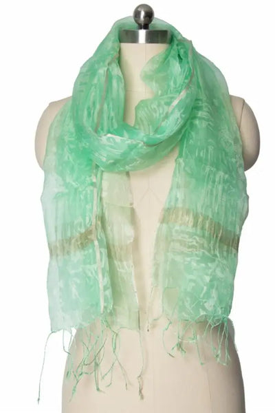 Lora Silk Wrap Scarf