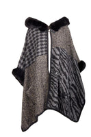 Saachi Beverly Ann Fur Faux Kimono