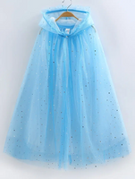 SBV Girls Princess Cape w/ Stars