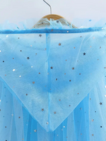 SBV Girls Princess Cape w/ Stars