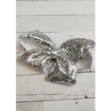 AC Sequined Texas Size Knotted Hair Bow