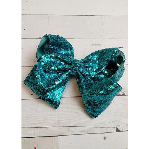 AC Sequined Texas Size Knotted Hair Bow