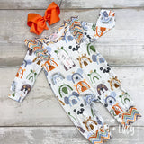 AC Zoo Animals Romper