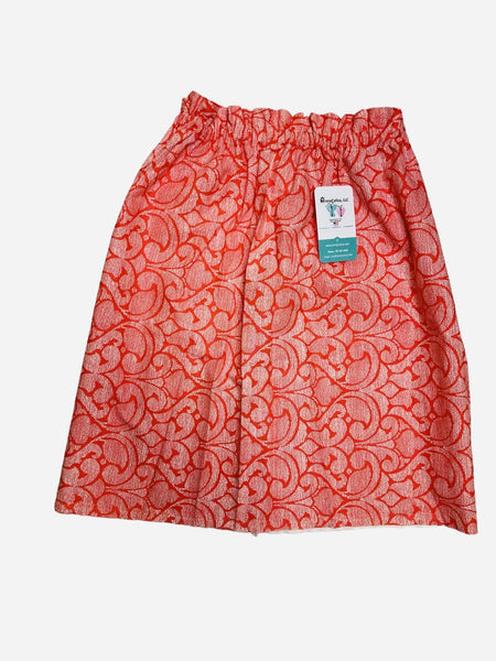 AC Handmade Coral Swirl Skirt