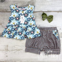 AC Daisy Days Shorts Set