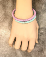 AC Gold Plated Flat bead Bracelets