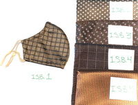 100% Italian silk - Brown Collection
