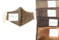 100% Italian silk - Brown Collection