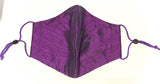 100% Dupioni silk mask