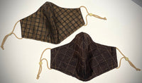 100% Italian silk - Brown Collection