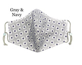 100% organic cotton 3D face mask for adults or children