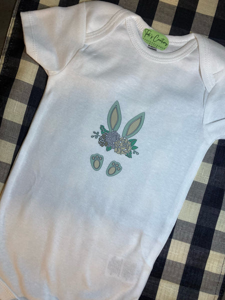 BTD Easter bunny Onsie 12 Mo