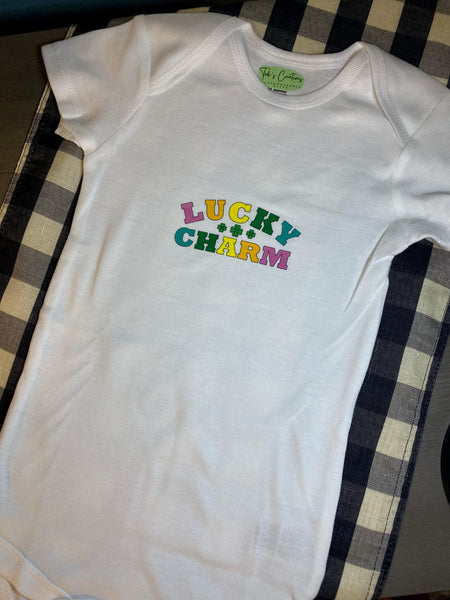 BTD St.Patricks day onesies  24 Mo