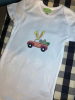 BTDS Easter Truck baby onsie 24 Mo