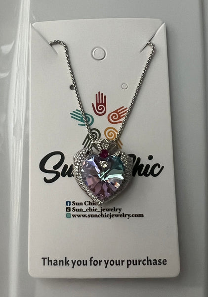 Sun Dolphin Necklace