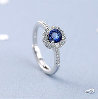 Sun Solitaire ring