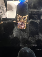 SUN Owl Ring