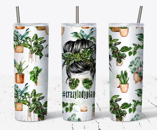 CDT Crazy Plant Lady Tumbler 20oz