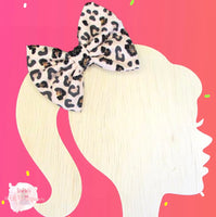 Starla’s Bedazzeled Leopard Bow