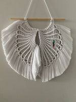 ODA White Angel Wings wall hanging