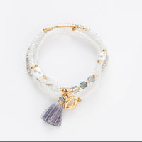 SUN White Set Bracelets