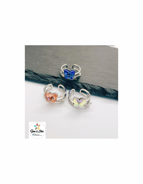 Sun Butterfly ring