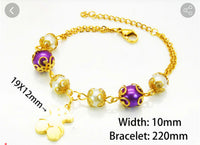 Sun Pearl/ Teddy bracelet