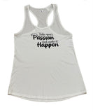 LT- Racerback Slogan T-Shirt