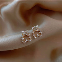 Sun Teddy Bear earrings
