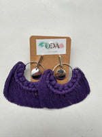 ODA Macrame Earring Hoop Knot