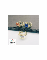 Sun Butterfly ring